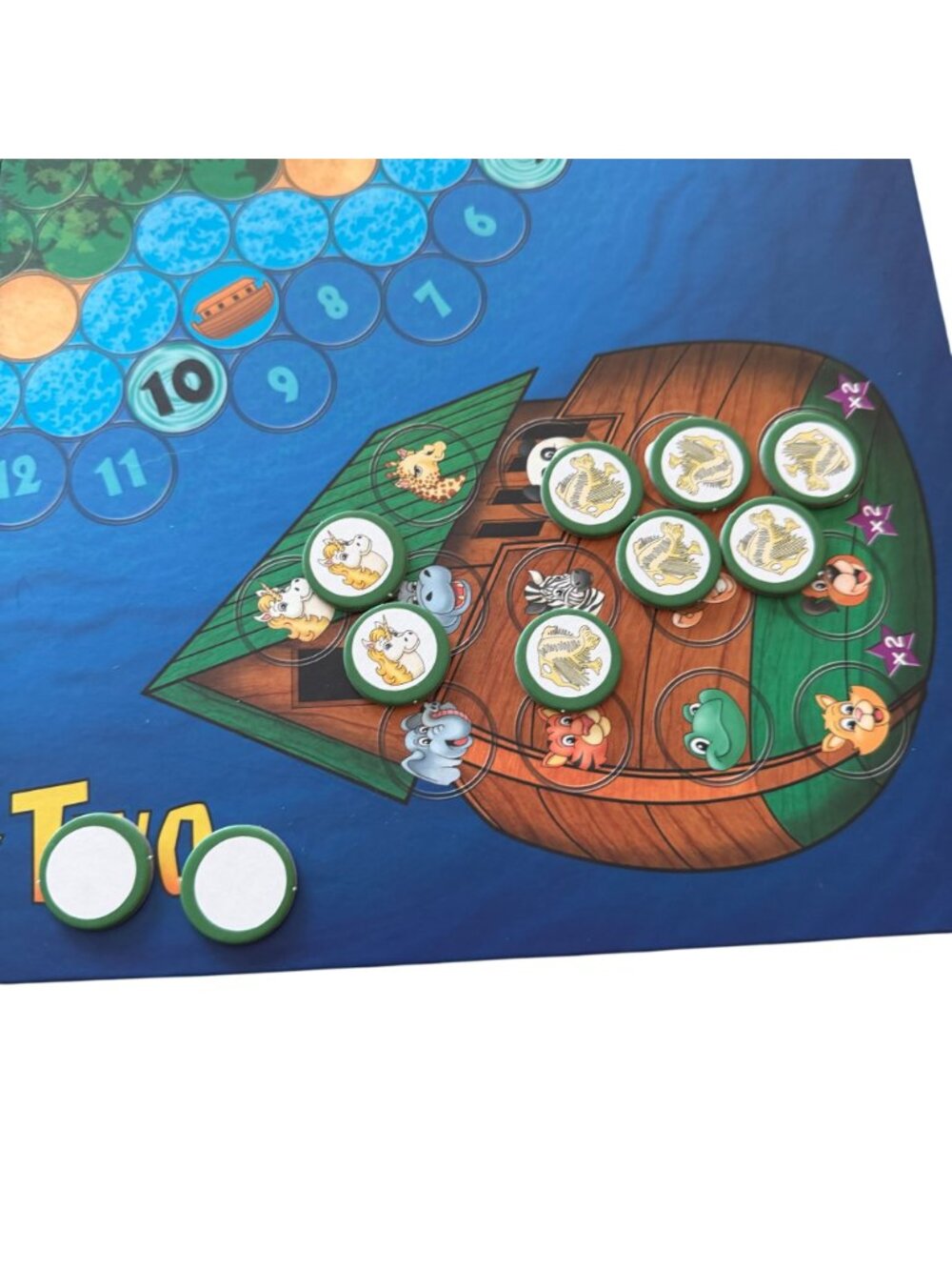 Two By Two Board Game Rob Bartel Family Strategy Game Complete Set Ark Flood - Picture 2 of 10